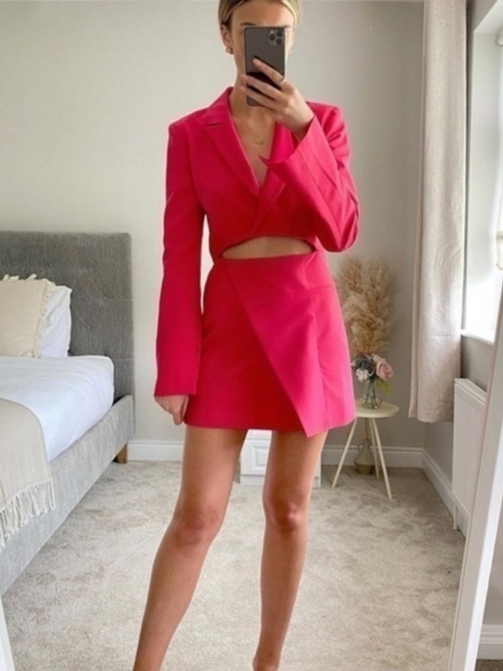 ZARA Blazer Cutout Dress - Picture 10 of 16